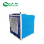 Blue Powder Coating Exhaust Air Unit , Fresh Air Unit / Booster Box Adjustable