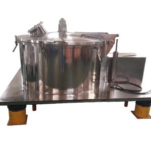 Wholesale Stainless Steel Basket Centrifuge Operation PLC Control Ethanol Extraction from china suppliers