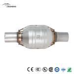 Universal 2" Weld-on Inlet Outlet Euro 1 Catalytic Converter Metallic Exhaust