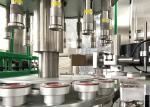 OPP Round Bottle Hot Melt Glue Labeling Machine For Plastic / Glass Bottle