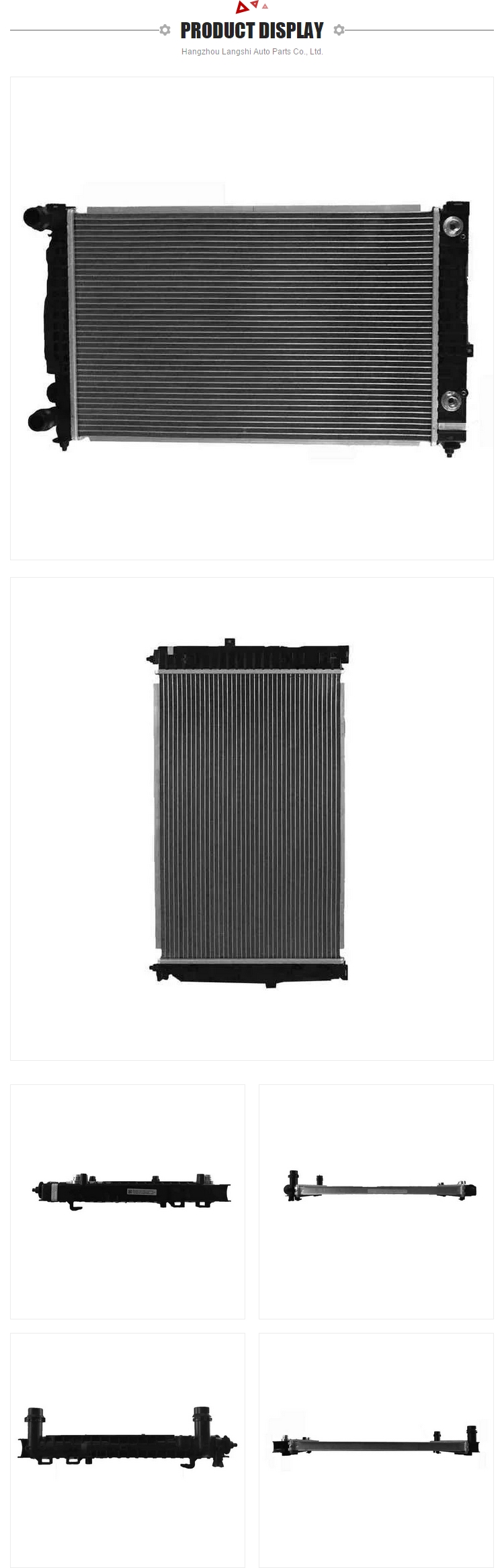 Aluminum Radiator for Audi A6 VW PASSAT 4B0121251AG 4B0121251E 8D0121251M Year 2000-2005