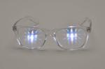 Rainbow Effect Plastic Diffraction Glasses For Fireworks Show