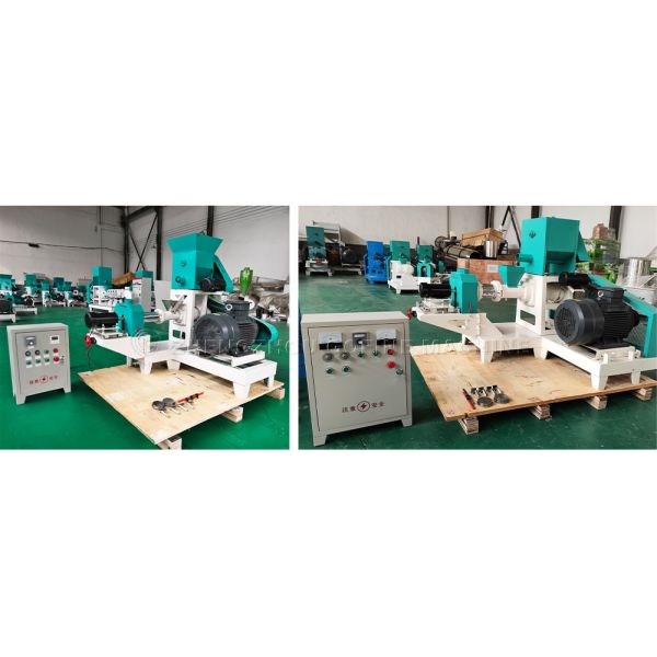 Portable Fish Feed Pellet Extruder Machine for Floating Feed