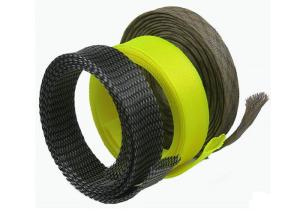 Wholesale RoHS Abrasion Resistant Electrical Braided Sleeving For Wire / Cable Management from china suppliers