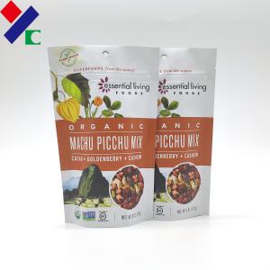 Wholesale Biodegradable Resealable Plastic Zipper Packaging Bags Smell Proof 50 - 200microns from china suppliers