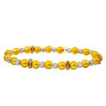 7 Colors Handmade Beads Bracelets With Crystal Ball