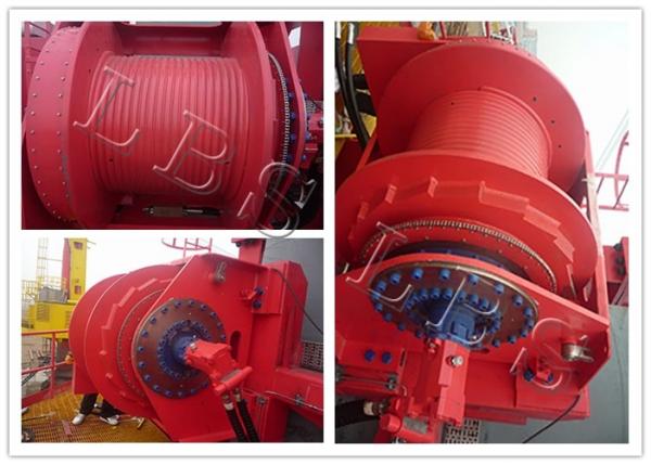 Quality Offshoe Marine Boat HydraulicLBS Groove Winch For Oil Exploration for sale