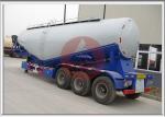 36000l Pneumatic Dry Bulk Trailers 3 Axle High - Strength Carbon Steel