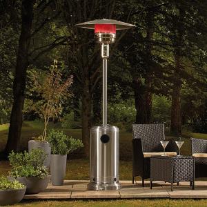 Wholesale 220 cm H Stainless Steel Silver Gas Flexible Radiant Full Height Portable Patio Heater from china suppliers