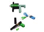 FTTH APC UPC SC Fiber Optic Connector Single Mode 0.3dB