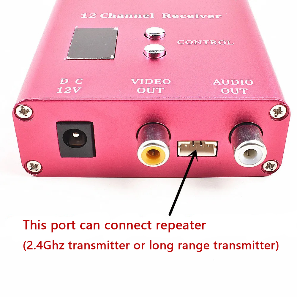 1.2Ghz 8W Drone Video Link Dula Antennas Long Range Video Transmission