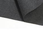 Tie Interlining Garment Accessories For Necktie Interlining Black PA/ PES Coated
