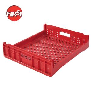 Wholesale Eco Friendly PP Moving Boxes Plastic Turnover Nesting Crate Food Distributor 550x480x130mm from china suppliers