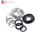 Custom high pressure DIN137 black oxidation washer metal stainless steel wave