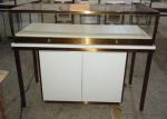 Durable Jewelry Store Fixtures / Store Display Cases With Stainless Steel Frame
