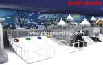 Snow Castle Theme Indoor Playground Equipment For Recreational Large Children