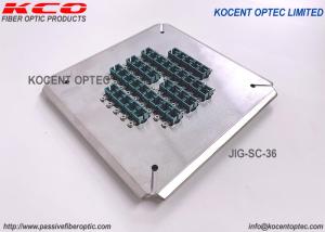 Wholesale SC UPC APC Fiber Optic Polishing Fixture 36 Positions For Optical Grinding Machine from china suppliers