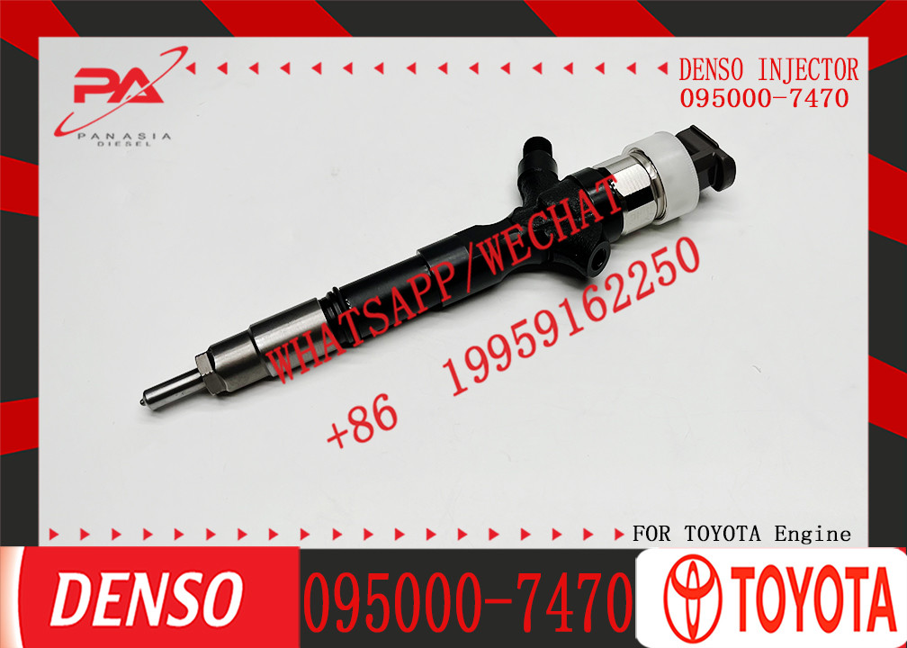Diesel Engine Spare Parts 095000-7470 23670-51031 Common Rail Injector 095000-9780 for Toyota Land Cruiser 200 V8 1VD-FTV Engine