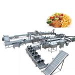 Industrial French Fries Making Machine Automatic Food Grade 304 Stainless Steel