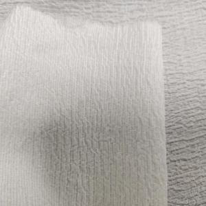 China 90 G 100% Polyester Dyed Chiffon Fabric Dress Shirt Breathable on sale