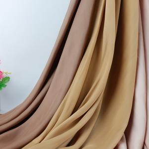 Wholesale 130GSM Dyeing Polyester Fabric Plain Smooth Dress Textile Material Satin Fabric from china suppliers