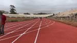 Multicolor Jogging Track Material Anti Slip Synthetic Eco Sports Track