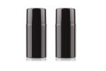 30ml-150ml Glossy Black Cosmetic Airless Bottle For Sunscreen Cream