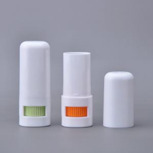 Wholesale Smooth Plastic Deodorant Stick Bottle / Deodorant Container 8.5g Capacity for Personal Care from china suppliers