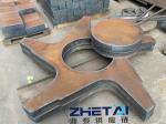 Premium Carbon 12mm Steel Plate Cut To Size By CNC Flame Cutting Services