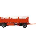 40 Ton Fence Cargo Trailer 2 Axle Stake Fence Semi Trailer for Cargo Transportat