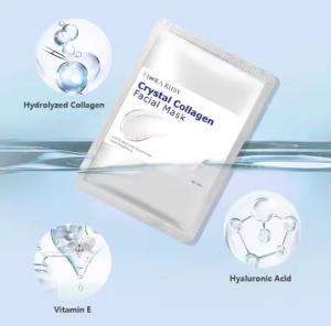 Wholesale Private Label Korean Bio Collagen Crystal Clear Moisturizing Hydrating Facial Mask Skin Care Sheet Face Mask from china suppliers