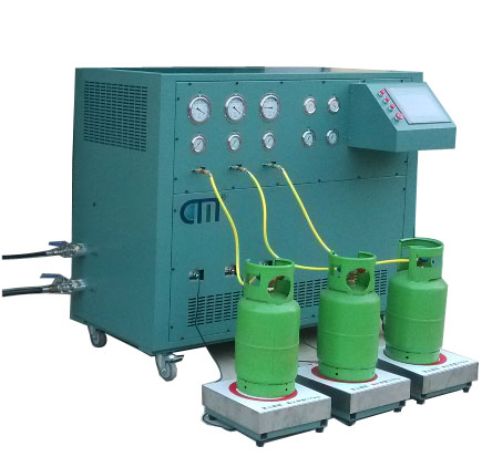 Freon R410A Gas Charging Filling Machine Refrigerant Charging Station