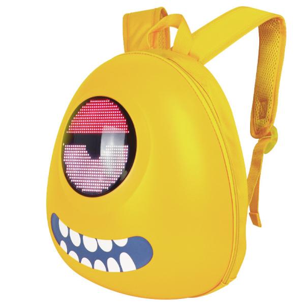 Cartoon Kindergarten Backpack For Boys And Girls School LED Advertising Display