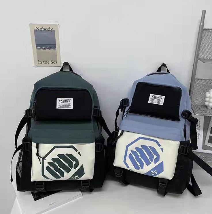 Middle School Canvas Casual University Backpack For Teenager