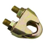 Stainless Steel DIN 1142 Malleable Wire Rope Clips For Customized Oil Gas