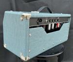 Custom Grand ′64 Princeton Reverb Tube Guitar Amp Head in Blue Color Fender Amp