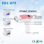 Mini 300g 300000 Flashes 3.9cm2 Skin Pearl IPL Handset