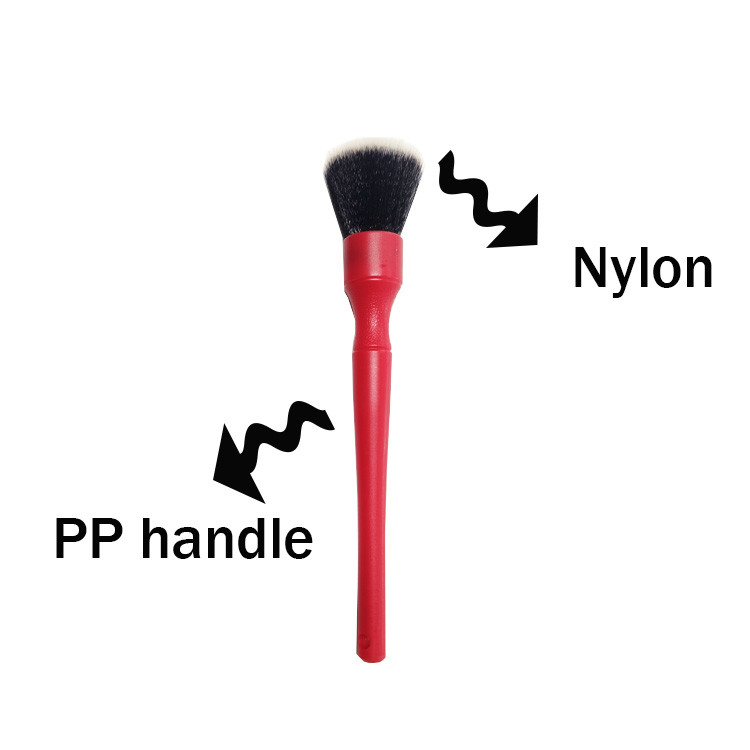 Plastic Handle 16.5cm Soft Car Cleaning Brushes For Car Interior