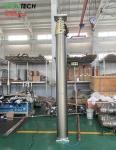 15m heavy duty pneumatic telescopic mast for mobile antenna tower 300kg payloads
