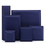 Hanhong Handmade Velvet Jewelry Packaging Box for Necklace and Ring 9*9*4.5cm