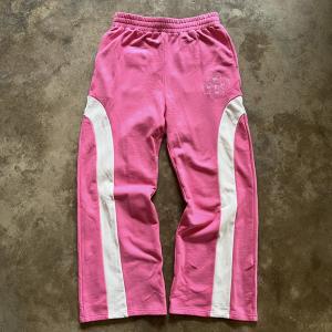 Wholesale Men's Oversized Wide Leg Baggy Sweatpants with Custom Logo and Mid Waist from china suppliers
