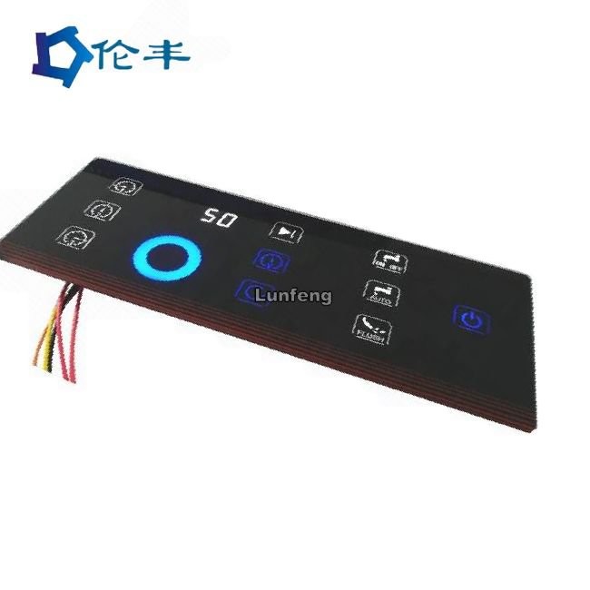 LFG Backlight Membrane Switch Tactile 3M 468 Adhesive PET EBG180