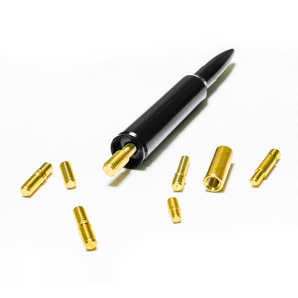 Customized Connector Universal VHF LED Light Topper Roofmount Roof AM FM Radio Car Antenna