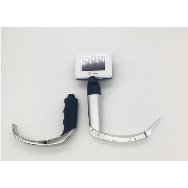 High Resolution Camera Portable Video Laryngoscope Easy View With Reusable Blade