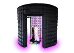 Vogue Inflatable Led Photo Booth Fabric Inflatable Sound Booth Free Logo